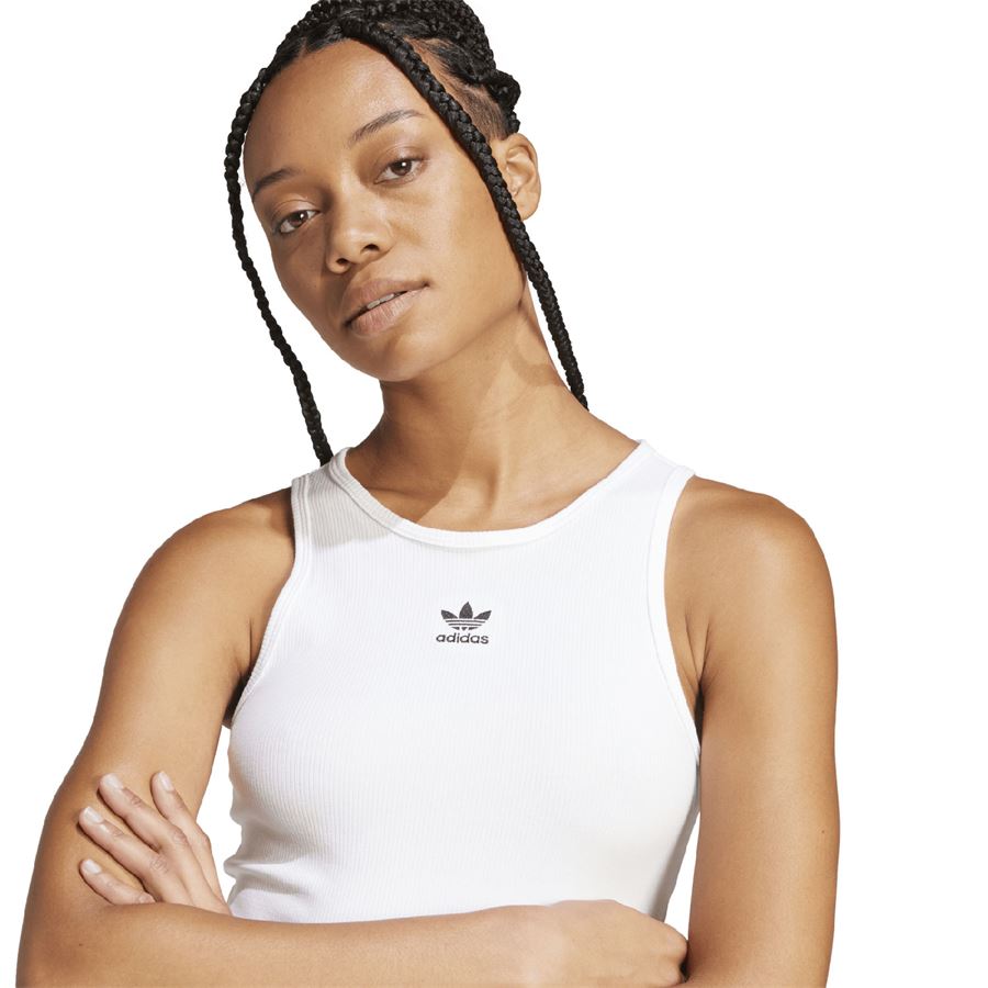 Canotta Essentials Ribbed da donna Adidas | JC9007X